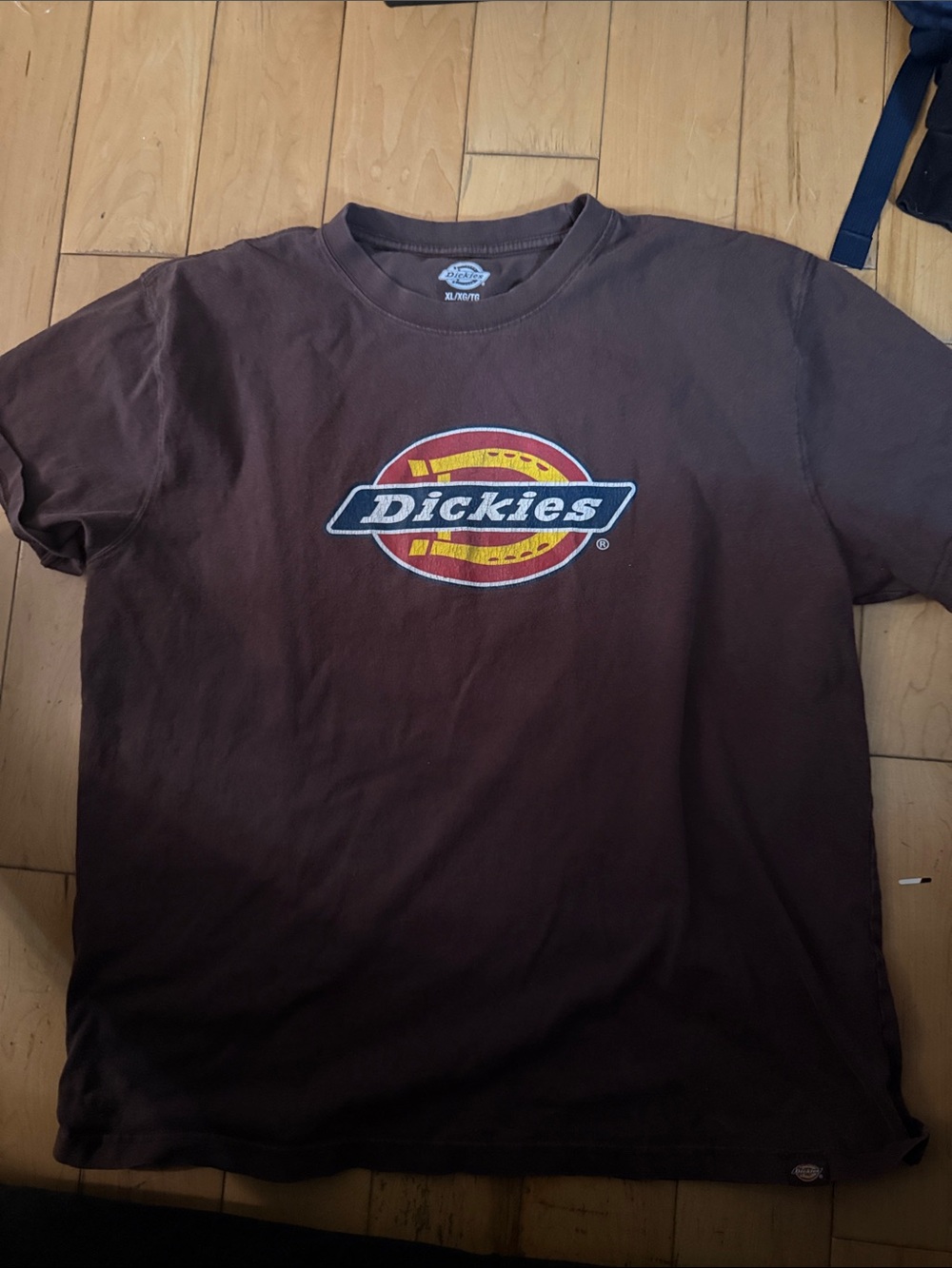 Dickies Brown Short Sleeve Logo Tee